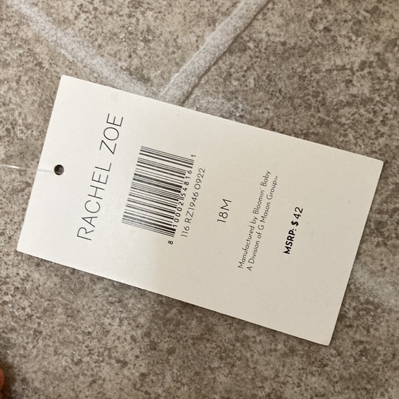 Sunshine Cotton Gauze Overall and Tee - Picture 4 of 5